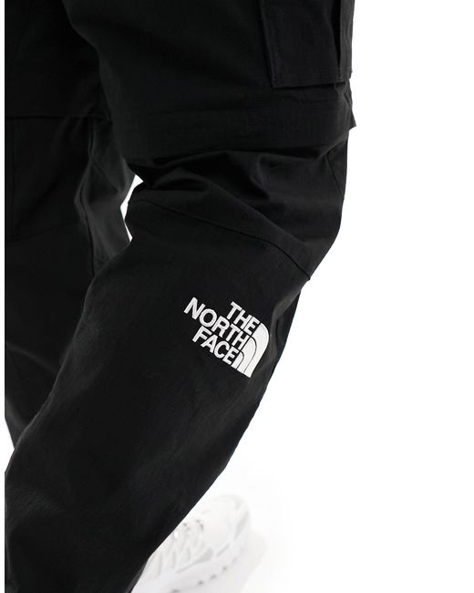 Nse - pantaloni cargo convertibili grigi e neri di The North Face in Black da Uomo