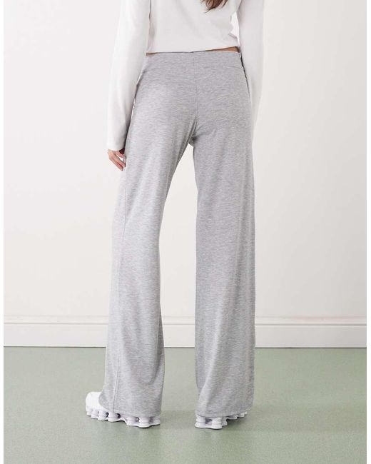 Collusion White Low Rise Yoga Pant