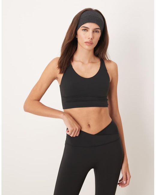 Adidas Originals Black Three Stripes Studios Strap Top