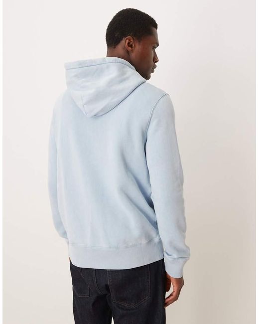 Polo Ralph Lauren Blue Heritage Bear Print Hoodie for men