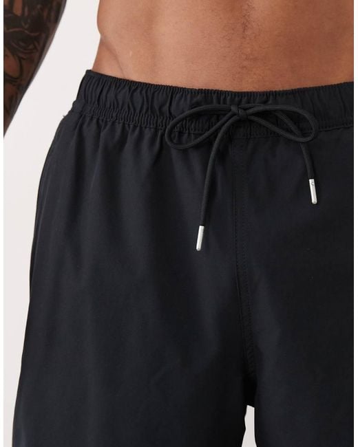 Abercrombie & Fitch Gray 6in Pull On Swim Short for men