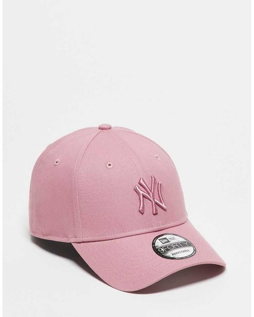 Gorra Rosa Con Diseño De Los Ny Yankees 9Forty De KTZ de color Pink