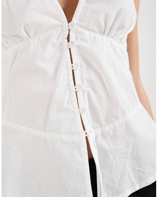Motel White Devlon Blouse