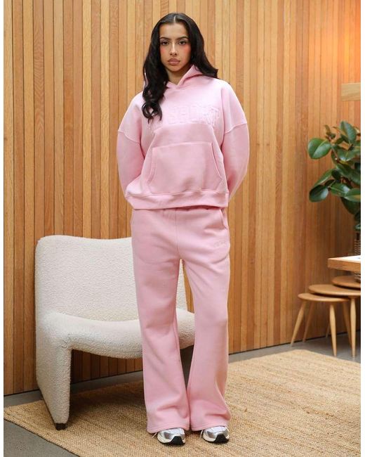SIMMI Pink X Mia Khan Sport Flared Joggers