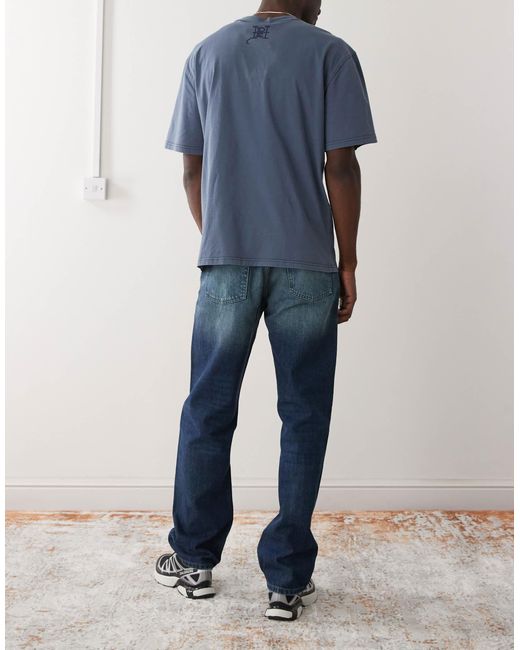 Weekday – klean – jeans mit waschung in Blue für Herren