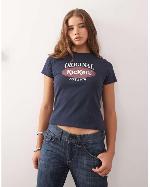Kickers Blue Original Baby Tee