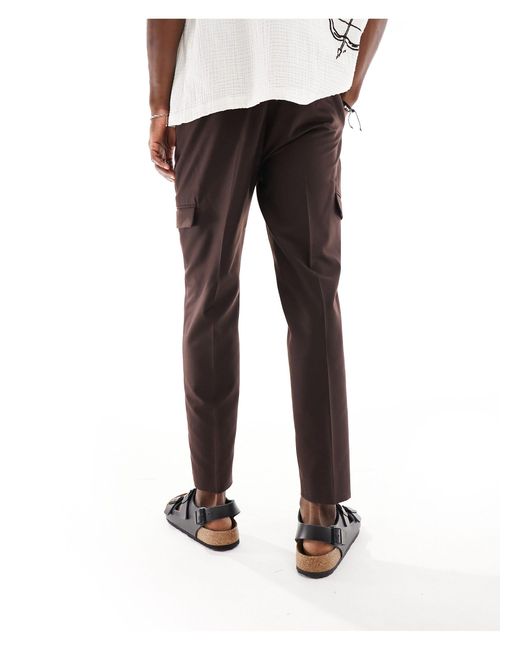 Pantalones ASOS de hombre de color Brown