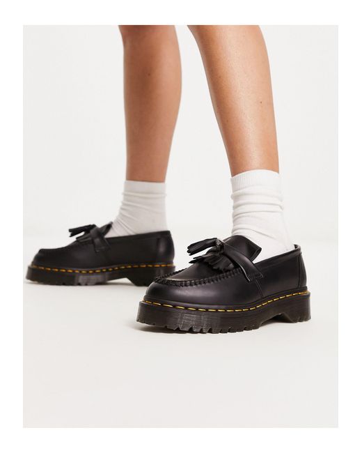 Dr martens clearance platform loafers