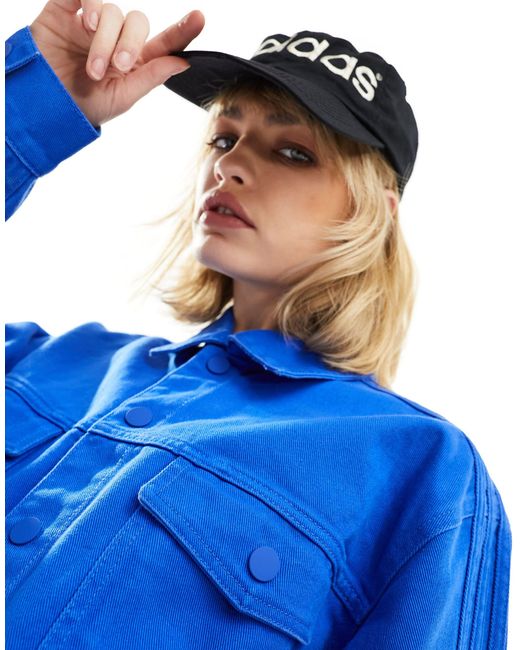 Adidas Originals Blue X Ksenia Schnaider Denim Trucker Jacket