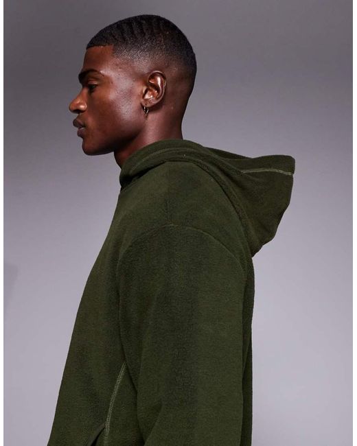 ASOS Green Co-Ord Relaxed Hoodie for men