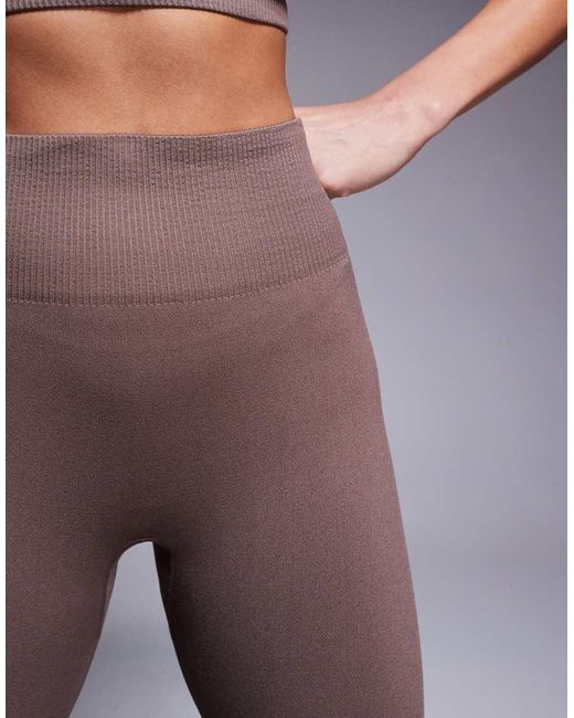 4505 Purple Sculpting Seamless High Waist Gym legging