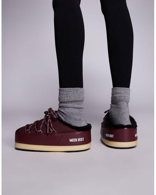 Moon Boot Red – evx – mules