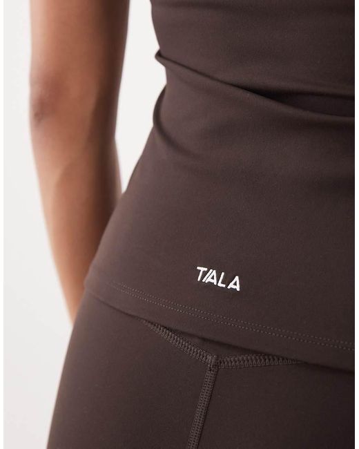 Tala Multicolor Dayflex Ruched Strap Singlet