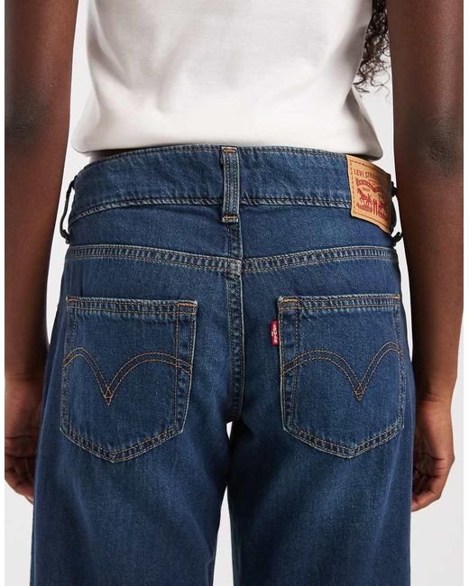 Levi's Red Superlow Loose Jeans