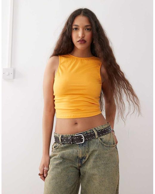 Motel Multicolor Runaba Backless Tank Top