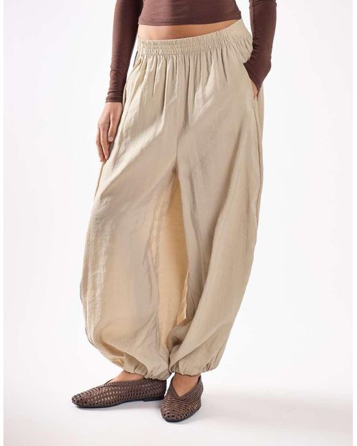 Glamorous Natural Balloon Pants