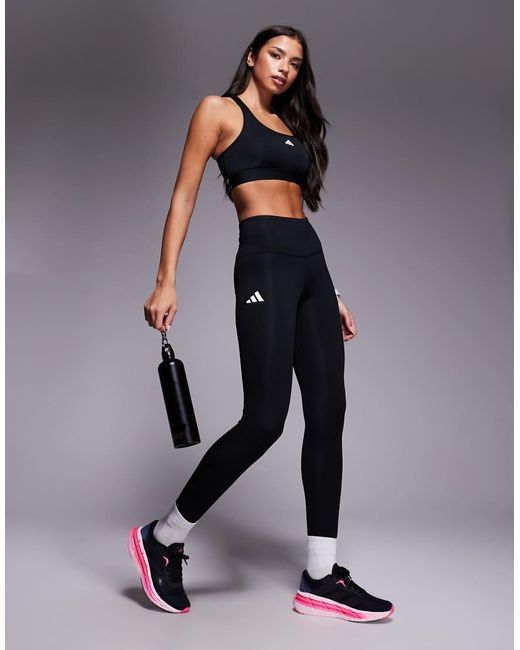 Adidas Originals Blue Adidas Running Adizero Full Length leggings