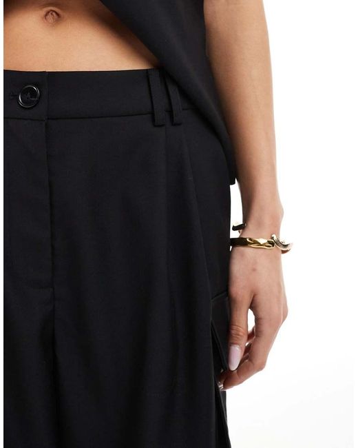 4th & Reckless Cargoshort Met Lange Pasvorm in het Blue