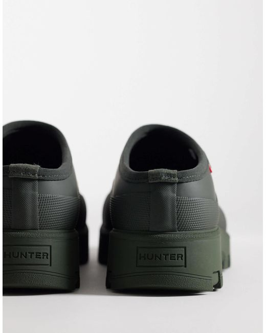 Hunter Black Unisex Elements Clogs