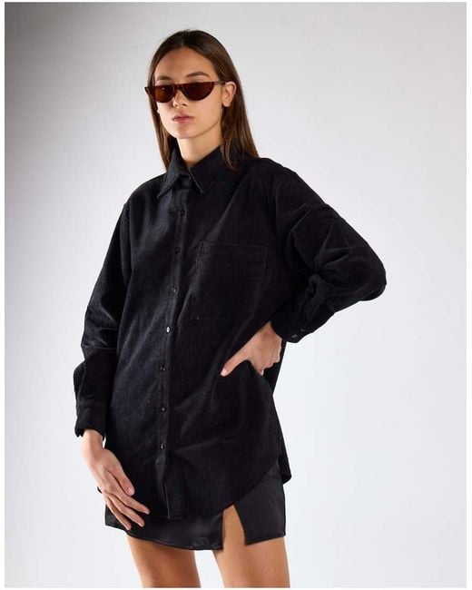 NARRATED Blue Long Sleeve Button-Front Shirt