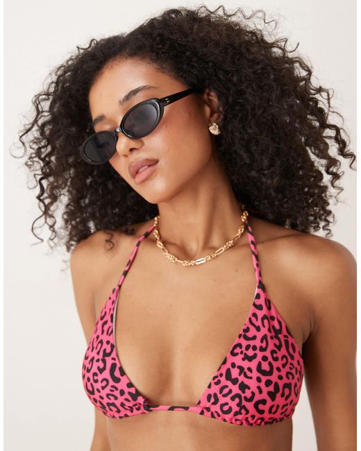 OOSC Red – triangel-bikinioberteil