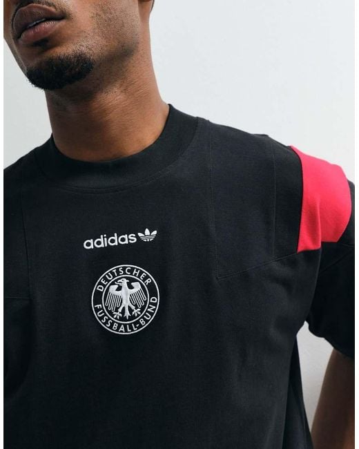 Adidas Originals Blue Adidas Football Germany Eqt Bring Back T-Shirt for men