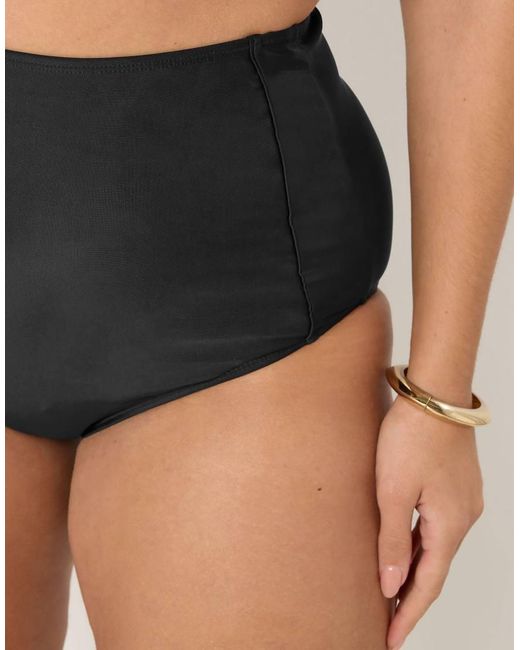 Yours Clothing Natural Super High Waisted Tummy Control Bikini Briefs