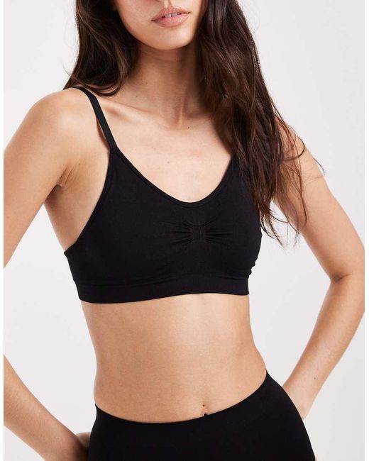 Perfect Secrets Black 'the Perfect' Seamless Bra