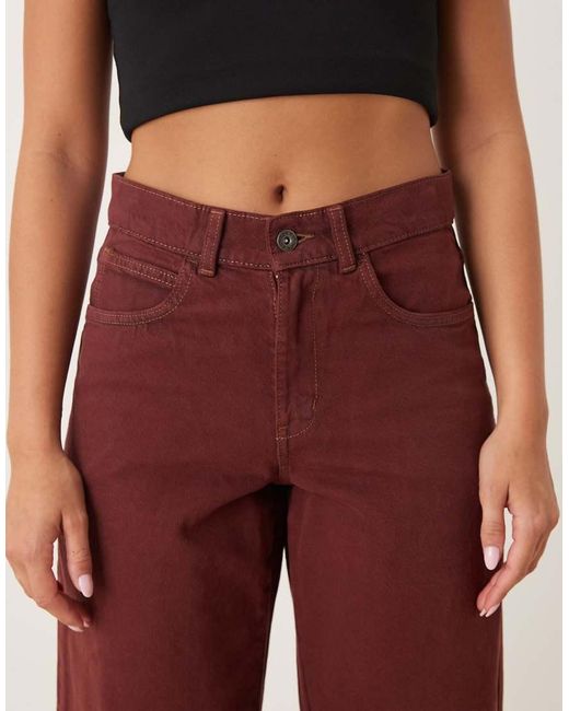 Dickies Red Herndon baggy Fit Denim Jeans