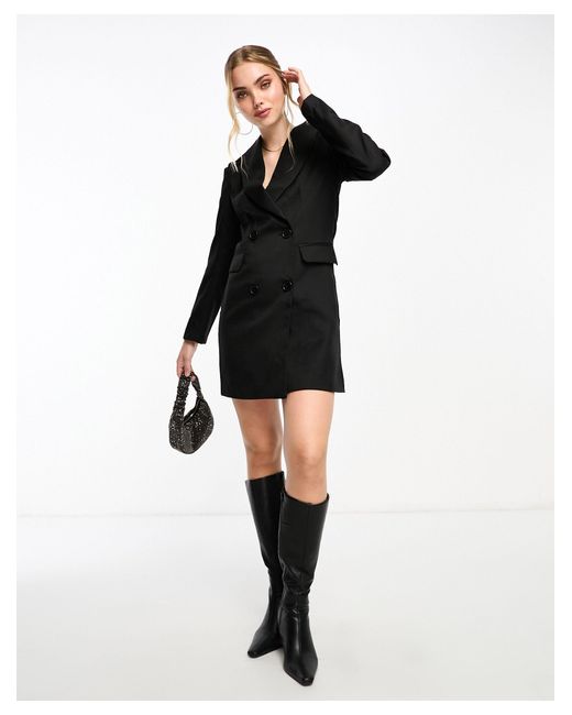 Vero Moda Black Tailored Blazer Mini Dress