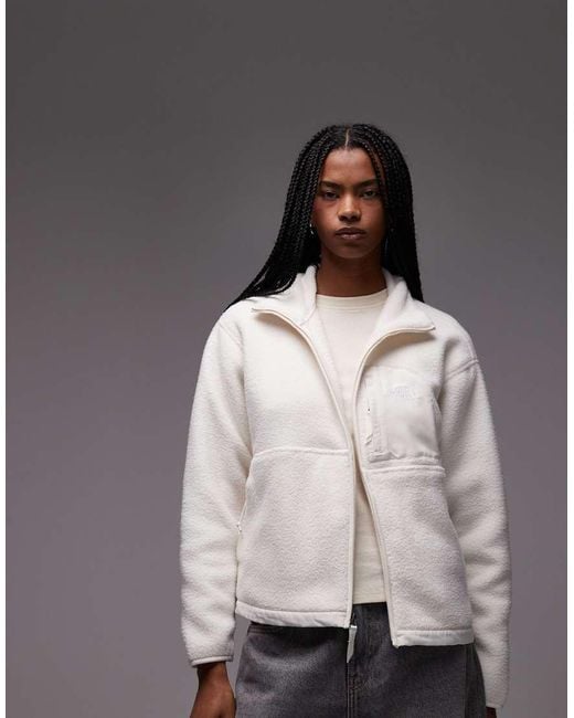 The North Face Gray Yumiori Off Peak Full Zip Fleece Jacket