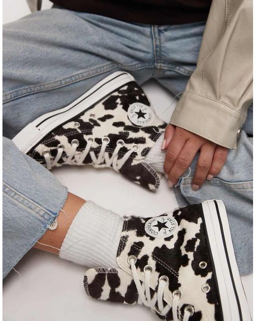 Converse Gray Chuck Taylor All Star Hi Trainers