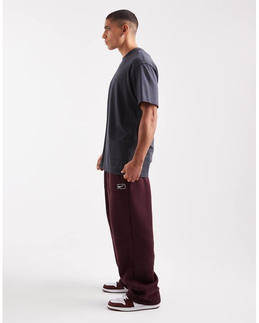 Nike Blue Street Fleece Tapered Joggers for men