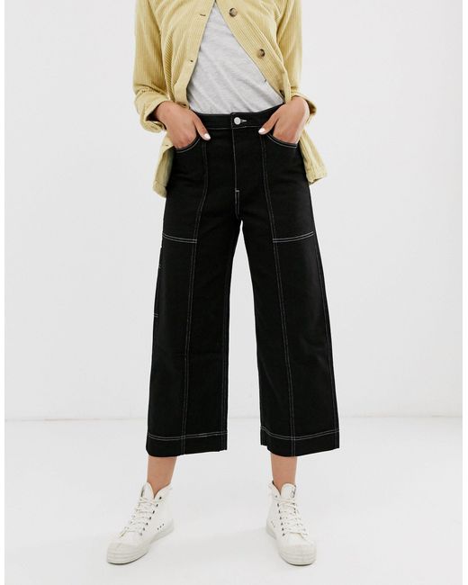 Weekday Denim Contrast Stitched 