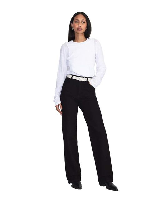 Dr. Denim Blue Moxy High Straight Jeans