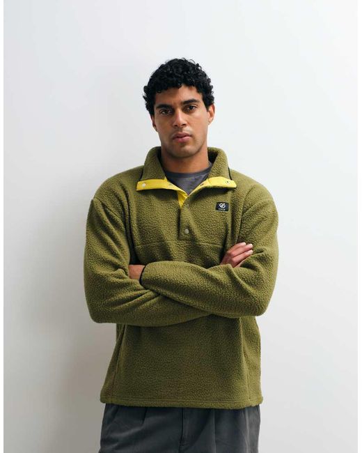 Dare 2b Green Twin Tip Snap Fleece for men