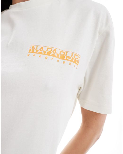 Kai - t-shirt - cassé Napapijri en coloris White