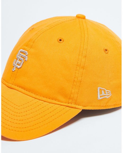 9twenty - cappellino slavato con logo piccolo dei san francisco giants di KTZ in Orange