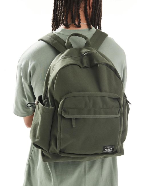 Levi's – mission bay – rucksack in Green für Herren