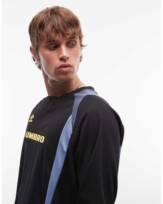 Umbro Black Panelled Jersey for men