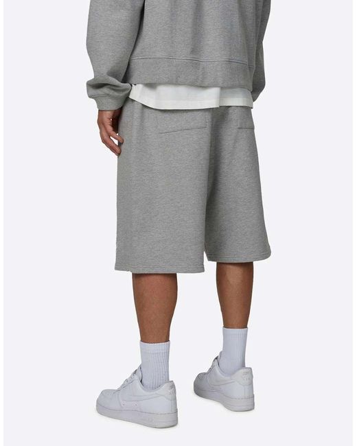 Good For Nothing Gray Baggy Shorts for men