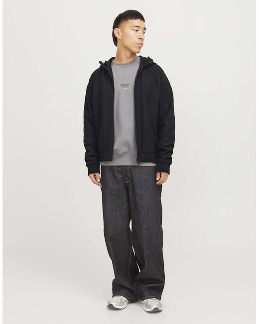 Jack & Jones Blue Bomber Jacket for men