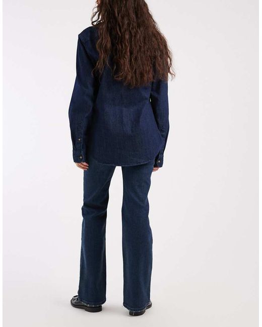 Levi's Blue Superlow Bootcut Jeans