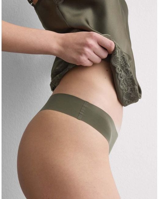 Intimissimi Green Ultralight Microfibre Brazilian Knickers