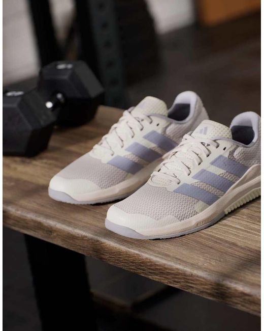 Adidas Originals White Dropset Base Training Shoes
