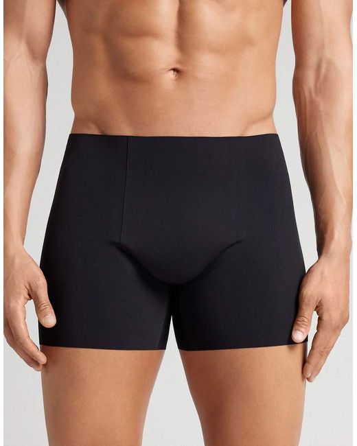 Intimissimi Black Seamless Microfibre Boxers for men