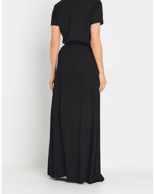 Long Tall Sally Black Fit & Flare Maxi Skirt