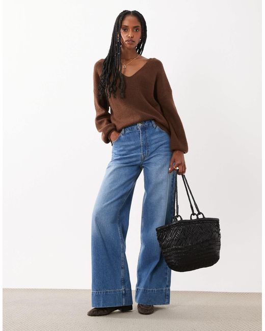 Threadbare Brown – pullover
