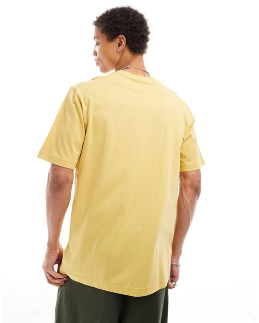 Camiseta color essentials Adidas Originals de hombre de color Yellow