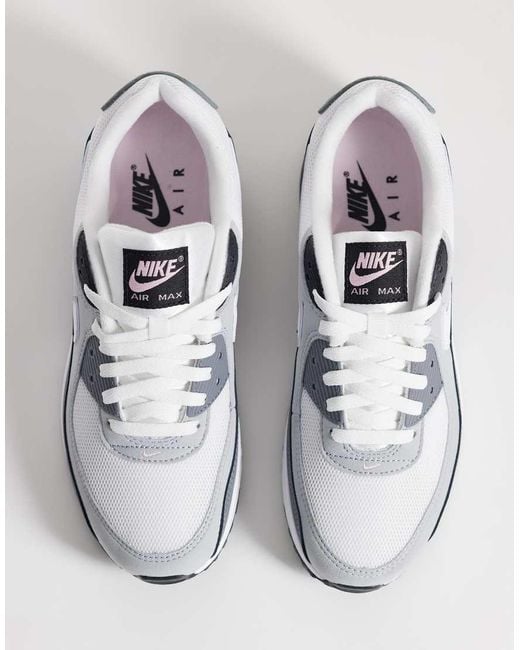 Nike White Air Max 90 Trainers for men